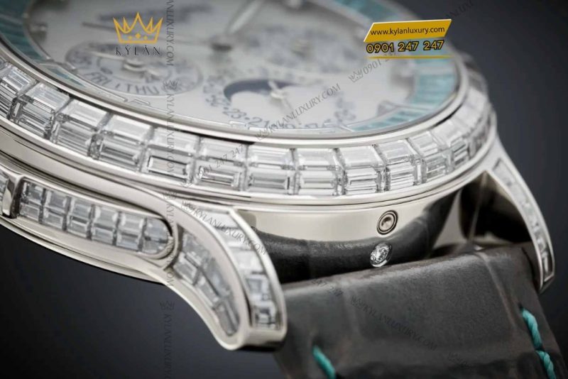 Đồng hồ Patek Philippe xà cừ đá quý xanh 5374/400P-001