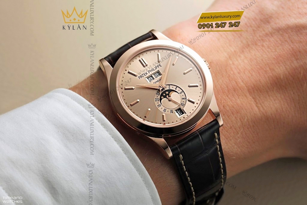 Kỳ Lân Luxury patek philippe 5396r 016 mat so sunbrust 11 Đồng hồ Patek Philippe Complications mặt số sunburst 5396R-016