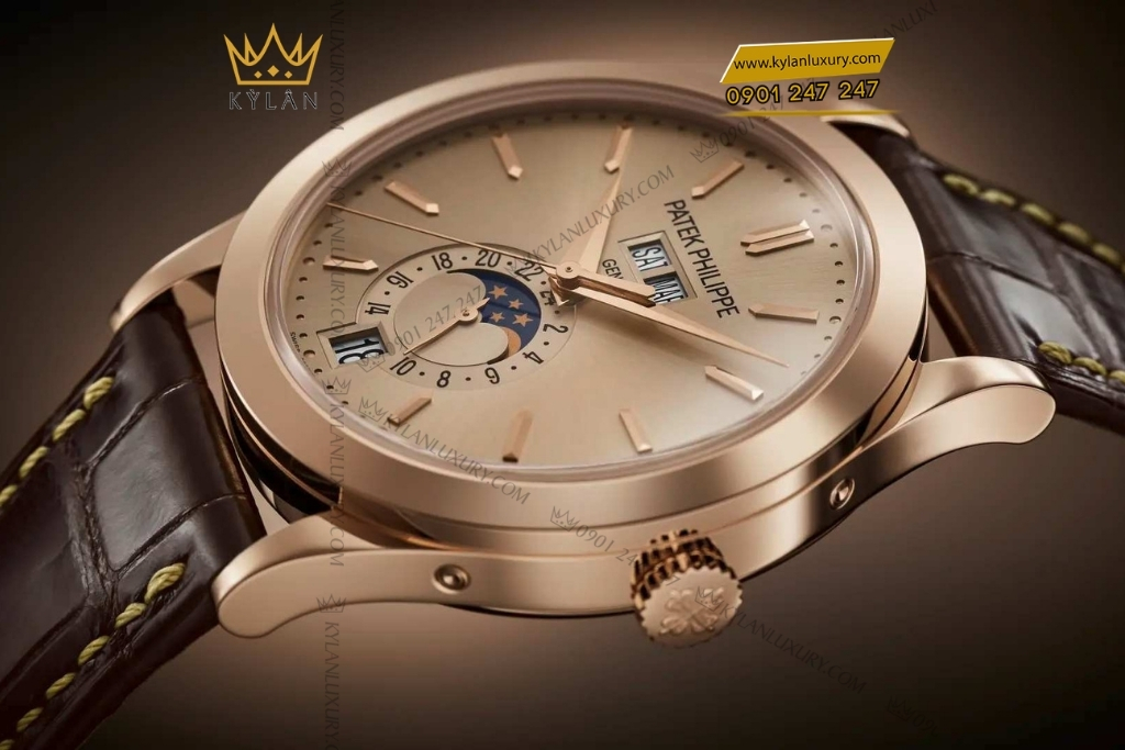 Kỳ Lân Luxury patek philippe 5396r 016 mat so sunbrust 5 Đồng hồ Patek Philippe Complications mặt số sunburst 5396R-016
