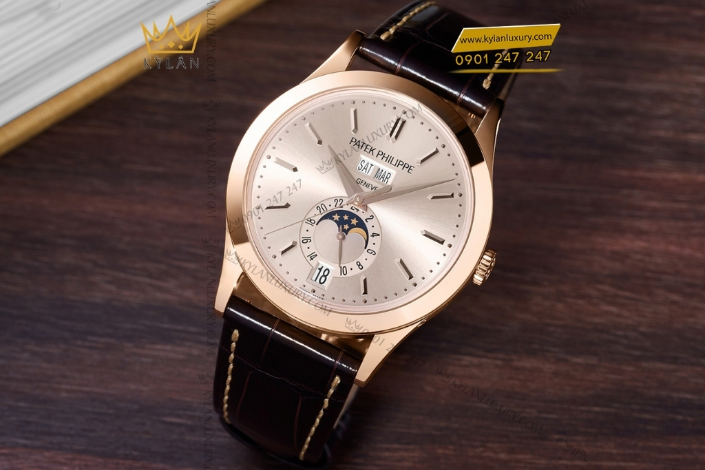 Kỳ Lân Luxury patek philippe 5396r 016 mat so sunbrust 7 1 Đồng hồ Patek Philippe Complications mặt số sunburst 5396R-016