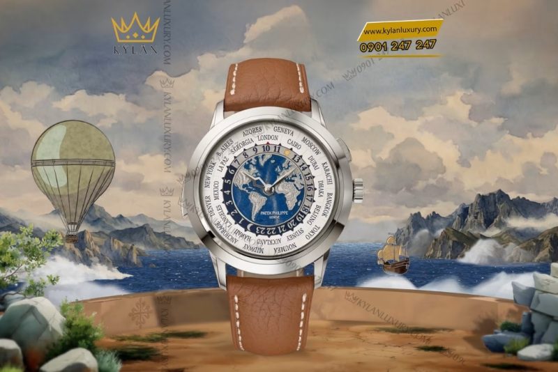 Đồng hồ Patek Philippe mặt số bản đồ 5531G-010