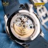 Đồng hồ Patek Philippe Aquanaut Travel Time mặt xanh xám 5164G-001