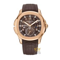 Đồng hồ Patek Philippe Aquanaut Travel Time mặt số nâu 5164R-001