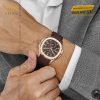Đồng hồ Patek Philippe Aquanaut Travel Time mặt số nâu 5164R-001