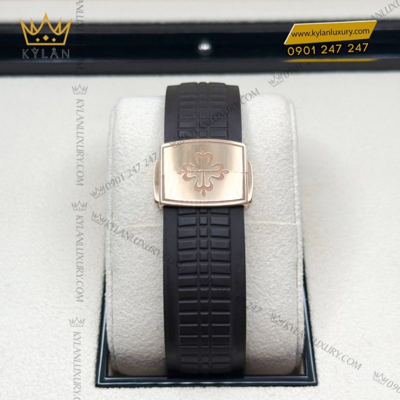 Đồng hồ Patek Philippe Aquanaut Travel Time mặt số nâu 5164R-001