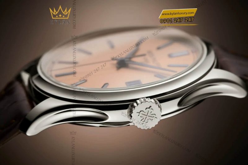 Đồng hồ Patek Philippe Calatrava mặt số hồng 5227G-015
