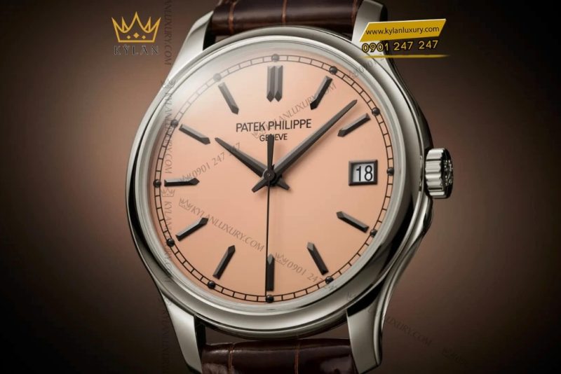 Đồng hồ Patek Philippe Calatrava mặt số hồng 5227G-015