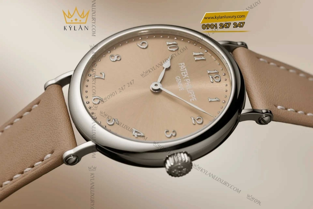 Kỳ Lân Luxury patek philippe calatrava 7200 50g 001 8 Đồng hồ Patek Philippe Calatrava Sand beige 7200/50G-001