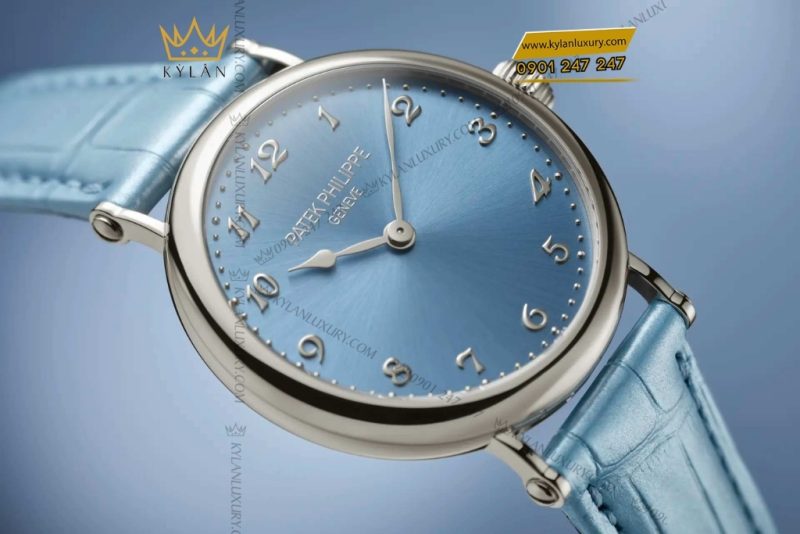Đồng hồ Patek Philippe Calatrava mặt số xanh 7200/50G-012