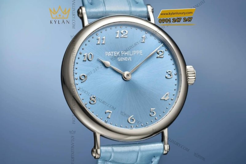 Đồng hồ Patek Philippe Calatrava mặt số xanh 7200/50G-012