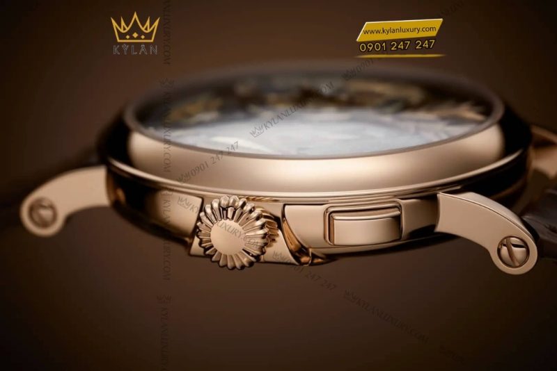 Đồng hồ Patek Philippe Complications mặt số nâu thủ công 5249R-001