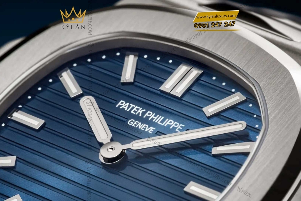 Kỳ Lân Luxury patek philippe nautilus 5610 1p 001 platinum 7 Đồng hồ Patek Philippe Nautilus Platinum xanh sunburst 5610/1P-001