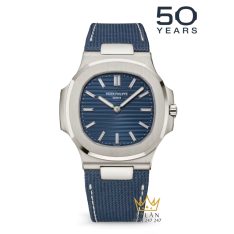 Đồng hồ Patek Philippe Nautilus mặt xanh sunburst 5810G-001