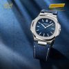 Đồng hồ Patek Philippe Nautilus mặt xanh sunburst 5810G-001