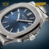 Đồng hồ Patek Philippe Nautilus mặt xanh sunburst 5810G-001
