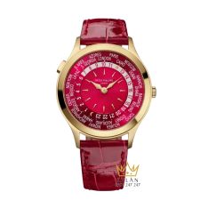 Đồng hồ Patek Philippe World Time mặt số đỏ 7129J-001