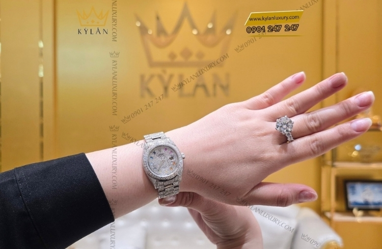 Kỳ Lân Luxury rolex custom ca nhan hoa dong ho ky lan 10 1 Rolex Custom - Dấu ấn cá nhân trên những cỗ máy thời gian tại Kỳ Lân