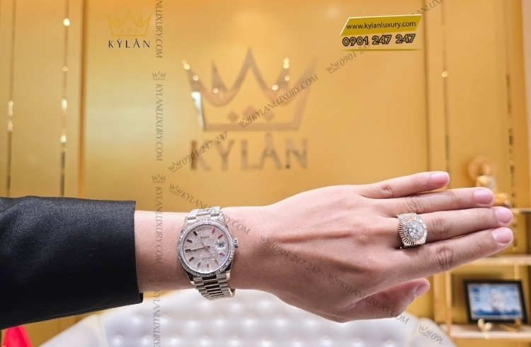 Kỳ Lân Luxury rolex custom ca nhan hoa dong ho ky lan 4 1 Rolex Custom - Dấu ấn cá nhân trên những cỗ máy thời gian tại Kỳ Lân