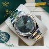 Đồng hồ Rolex Datejust 41 mặt olive dây oyster 126333-0023