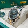 Đồng hồ Rolex Datejust 41 mặt olive dây oyster 126333-0023