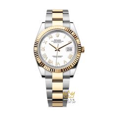 Đồng hồ Rolex Datejust 41 mặt trắng dây oyster 126333-0025