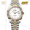 Đồng hồ Rolex Datejust 41 trắng La Mã 126333-0026