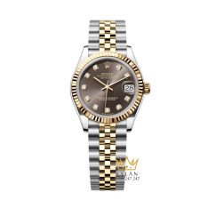 Đồng hồ Rolex Datejust 31 mặt xám đính kim 278273-0022
