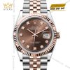 Đồng hồ Rolex Datejust 36 mặt chocolate cọc kim 126231-0053