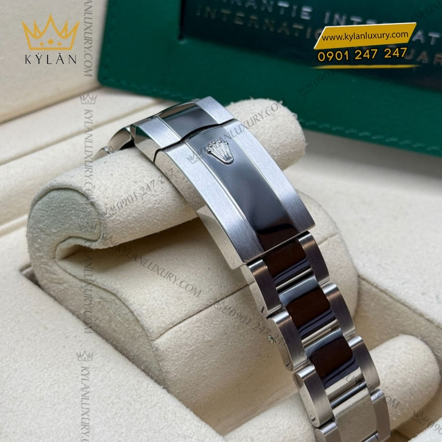 Kỳ Lân Luxury rolex datejust 36 126234 0026 trang la ma 3 Đồng hồ Rolex Datejust 36 mặt trắng La Mã 126234-0026