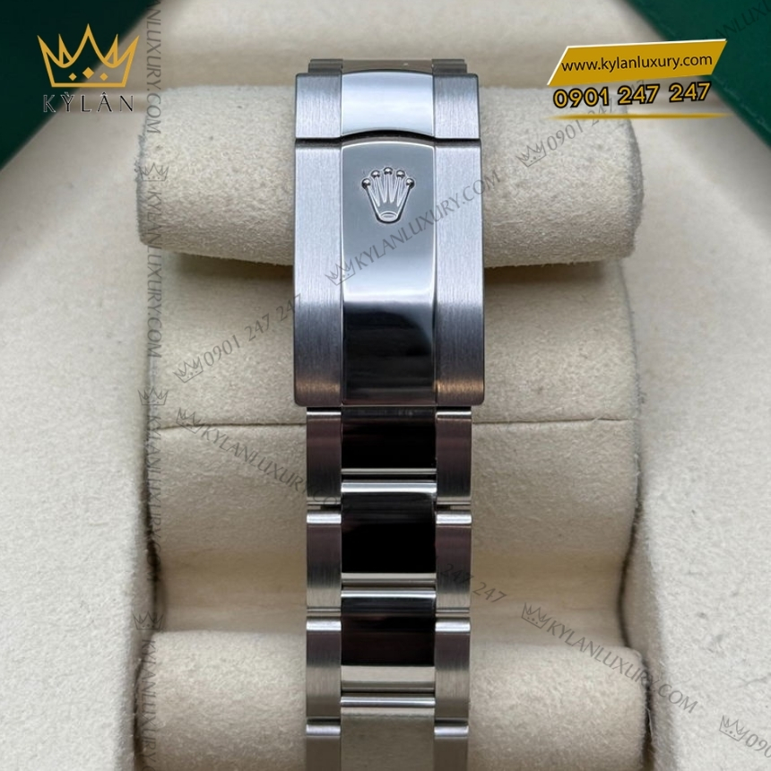 Kỳ Lân Luxury rolex datejust 36 126234 0026 trang la ma 4 Đồng hồ Rolex Datejust 36 mặt trắng La Mã 126234-0026