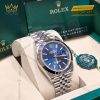 Đồng hồ Rolex Datejust 41 mặt xanh dương cọc dạ quang 126300-0002