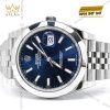 Đồng hồ Rolex Datejust 41 mặt xanh dương cọc dạ quang 126300-0002