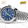 Đồng hồ Rolex Datejust 41 mặt xanh dương cọc dạ quang 126300-0002