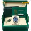 Đồng hồ Rolex Datejust 41 mặt xanh dương cọc dạ quang 126300-0002