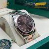 Đồng hồ Rolex Datejust 41 chocolate cọc dạ quang 126301-0001