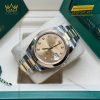 Đồng hồ Rolex Datejust 41 mặt champagne kim cương 126303-0011