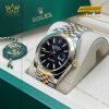 Đồng hồ Rolex Datejust 41 mặt đen cọc dạ quang 126303-0014