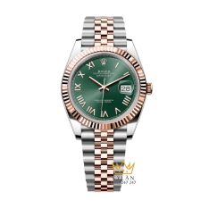 Đồng hồ Rolex Datejust 41 mặt số xanh mint 126331-0022
