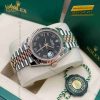 Đồng hồ Rolex Datejust 41 mặt đen La Mã 126331-0024
