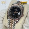 Đồng hồ Rolex Datejust 41 mặt đen La Mã 126331-0024