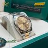 Đồng hồ Rolex Datejust 41 mặt champagne cọc dạ quang 126333-0009