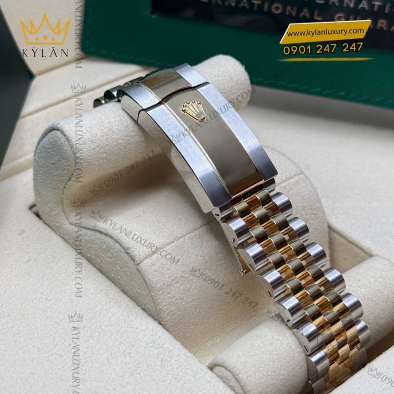 Đồng hồ Rolex Datejust 41 Olive La Mã 126333-0024