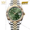 Đồng hồ Rolex Datejust 41 Olive La Mã 126333-0024