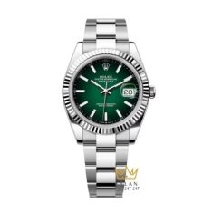 Đồng hồ Rolex Datejust 41 mặt xanh ombré dạ quang 126334-0033