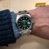 Đồng hồ Rolex Datejust 41 mặt xanh ombré dạ quang 126334-0033