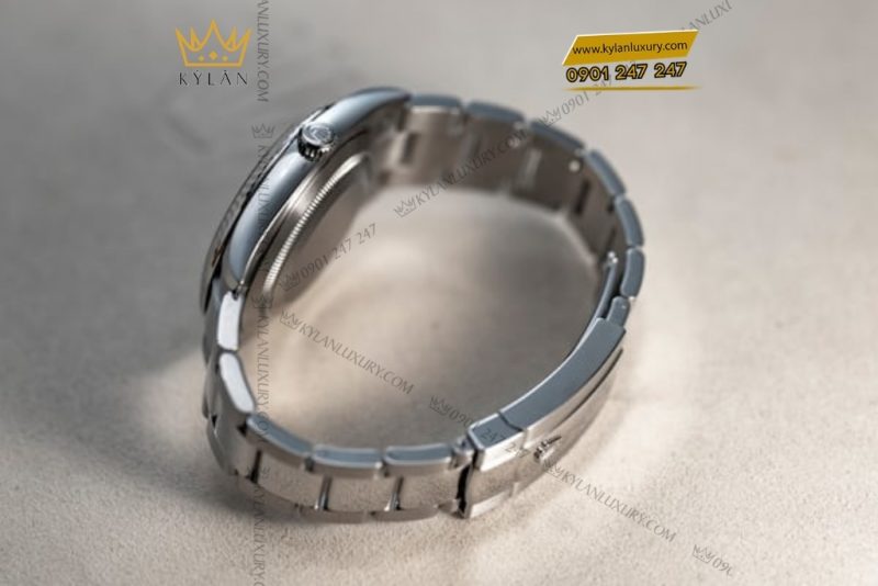 Đồng hồ Rolex Datejust 41 mặt xanh ombré dạ quang 126334-0033