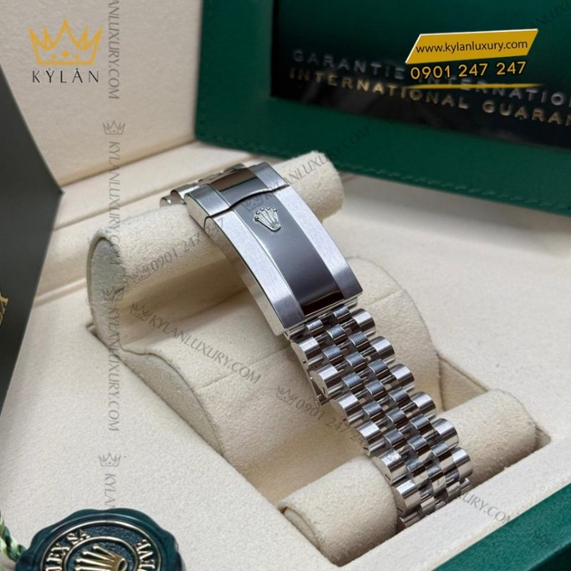 Đồng hồ Rolex Datejust 41 mặt trắng La Mã 126334-0036