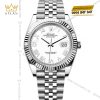 Đồng hồ Rolex Datejust 41 mặt trắng La Mã 126334-0036