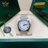 Đồng hồ Rolex Datejust 41 mặt trắng La Mã 126334-0036