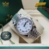 Đồng hồ Rolex Datejust 41 mặt trắng La Mã 126334-0036